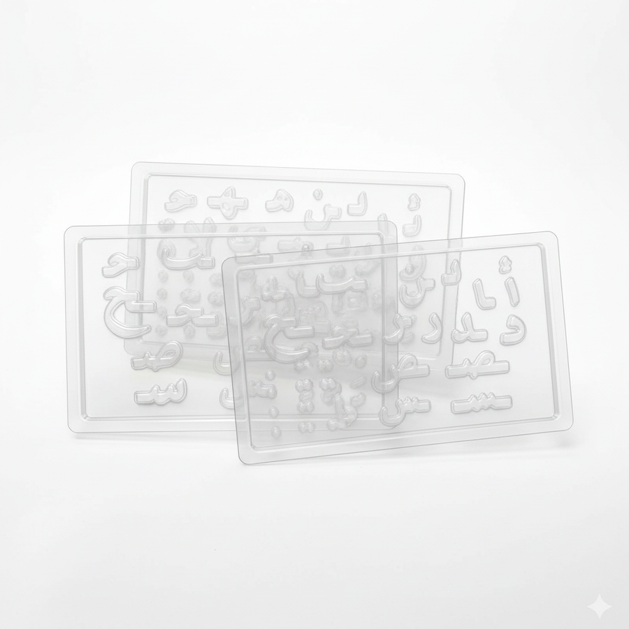 Full Arabic Alphabet Bundle — 3 Trays